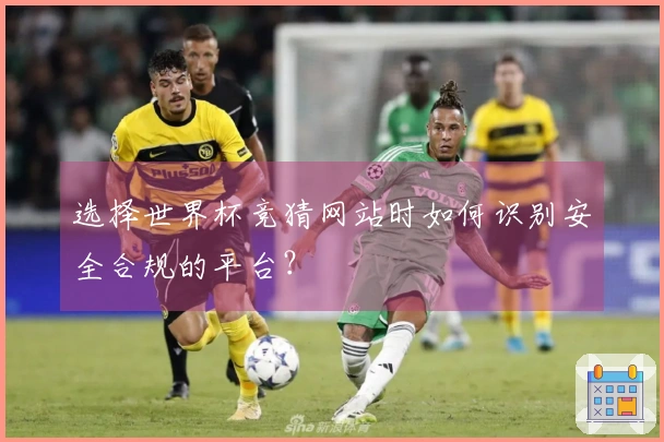 选择世界杯竞猜网站时如何识别安全合规的平台？