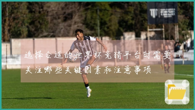选择合适的世界杯竞猜平台时需要关注哪些关键因素和注意事项