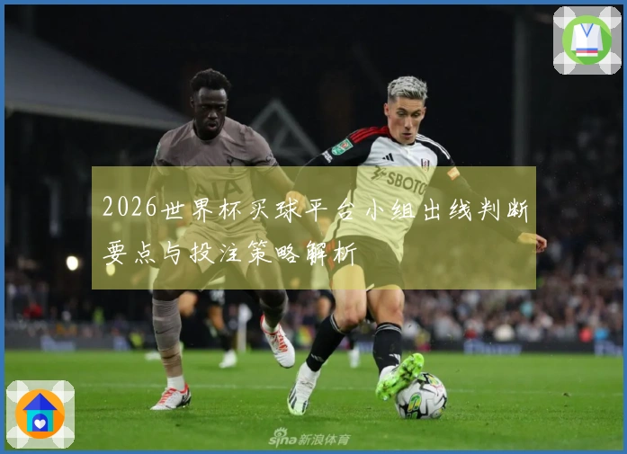 2026世界杯买球平台小组出线判断要点与投注策略解析