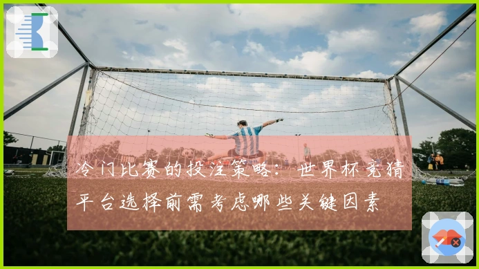 冷门比赛的投注策略：世界杯竞猜平台选择前需考虑哪些关键因素