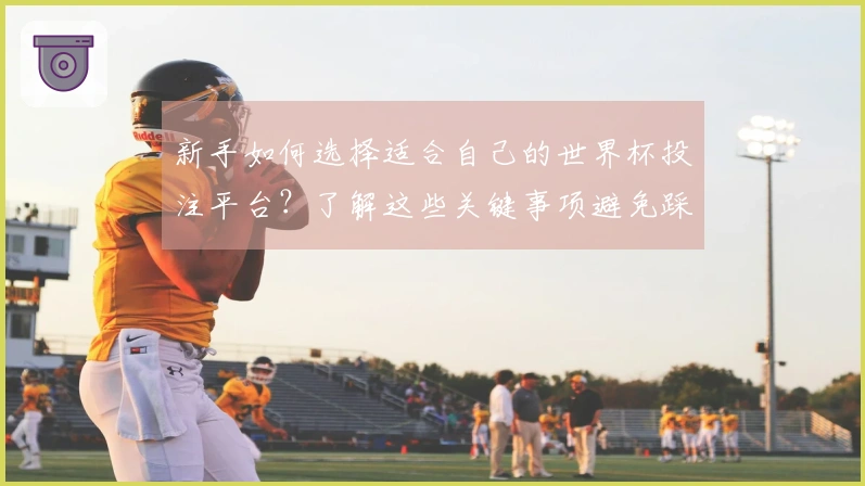 新手如何选择适合自己的世界杯投注平台？了解这些关键事项避免踩雷